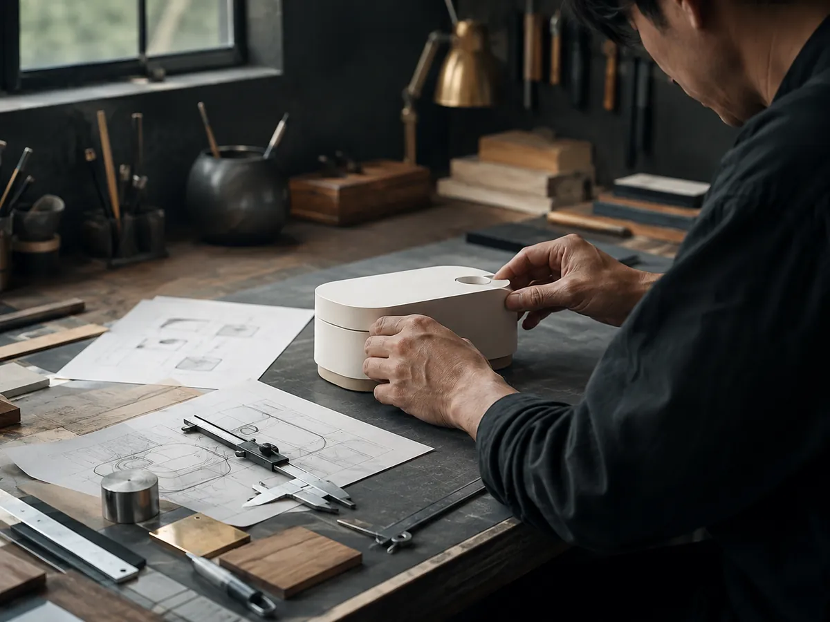 プロダクトの試作を調整するデザイン制作現場